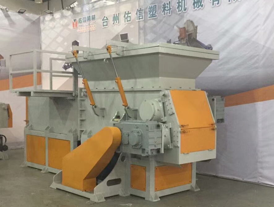 Dual Shaft Plastic die Material Shredder