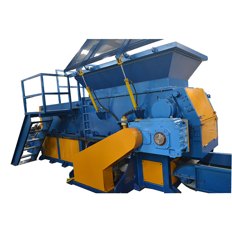 Dual Shaft Thick Wall Pipe Plastic Shredder