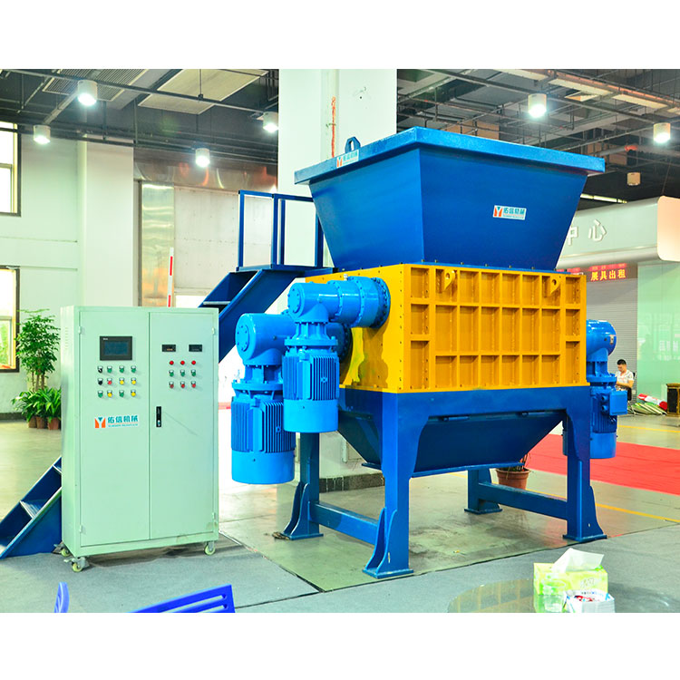 Four Shaft Plastic Shredder for Bucket