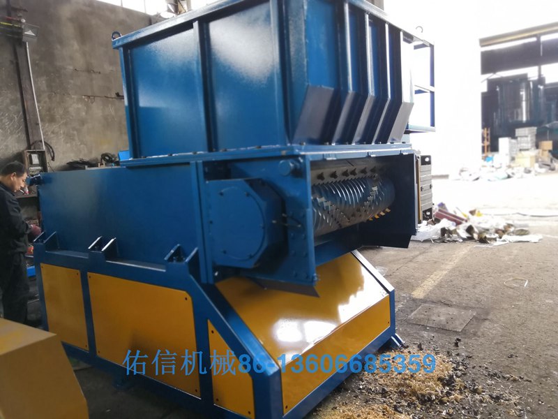 Single Shaft Plastic Head Material Shredder